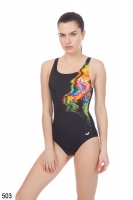 W CAROL WING BACK ONE PIECE (000388)