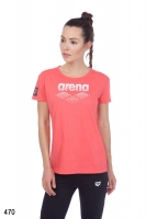 Футболка женская W ESSENTIAL S/S BIG LOGO TEE (001036)