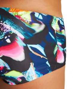 ARENA COLOURFUL PAINTINGS LOW WAIST SHORT (004071 2021)