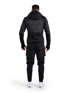 Arena TEAM HOODED F/Z HALF-QUILTED JACKET (004915 500 2024/2025)