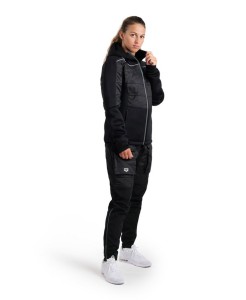 Arena TEAM HOODED F/Z HALF-QUILTED JACKET (004915 500 2024/2025)