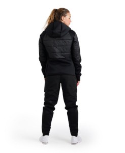 Arena TEAM HOODED F/Z HALF-QUILTED JACKET (004915 500 2024/2025)