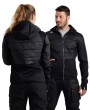 Arena TEAM HOODED F/Z HALF-QUILTED JACKET (004915 500 2024/2025)