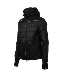 Arena TEAM HOODED F/Z HALF-QUILTED JACKET (004915 500 2024/2025)