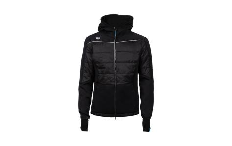 Arena TEAM HOODED F/Z HALF-QUILTED JACKET (004915 500 2025 - new)