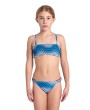  ARENA WATER PRINT BIKINI BANDEAU JR (007321 801 2024)