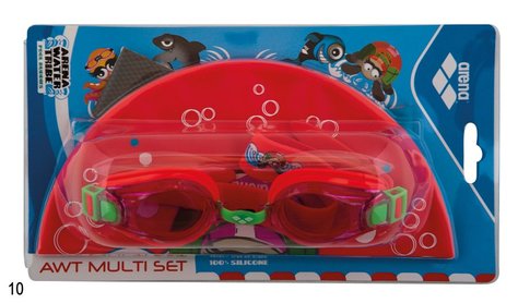 Набор очки+шапочка Arena AWT Multi Jr Set