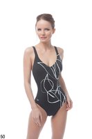 W JANE LIGHT CROSS BACK ONE PIECE D-CUP