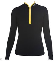 W PERF HALF ZIP LONG SLEEVE