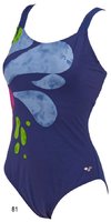 Arena купальник слитный Petals Strap Back D Cup One Piece